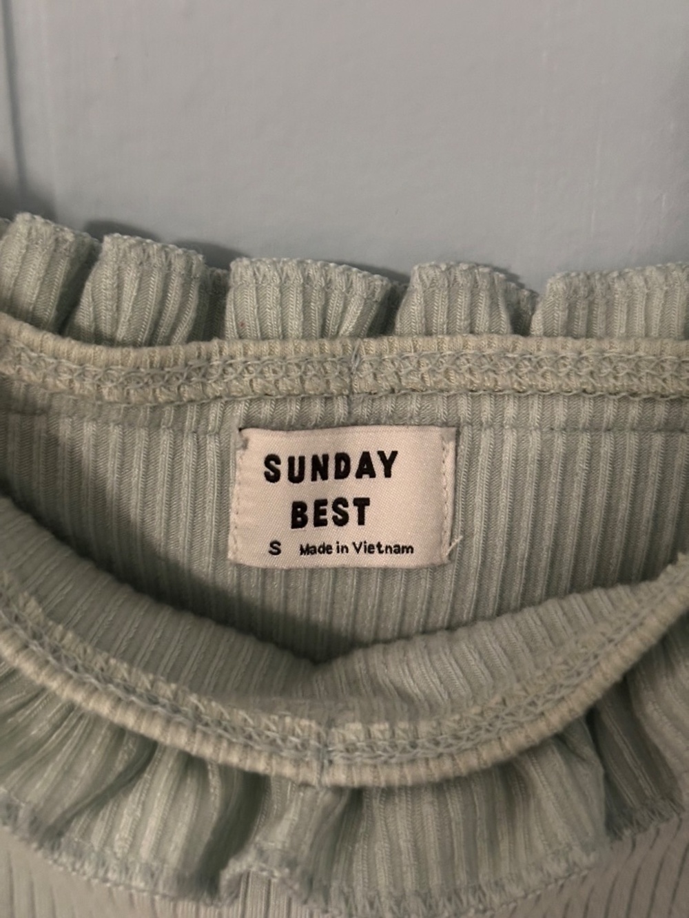 Sunday Best Ribbed Dress Size S - Picture 4 of 5